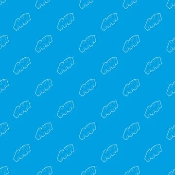 Up arrow pattern vector seamless blue Illustrazione stock