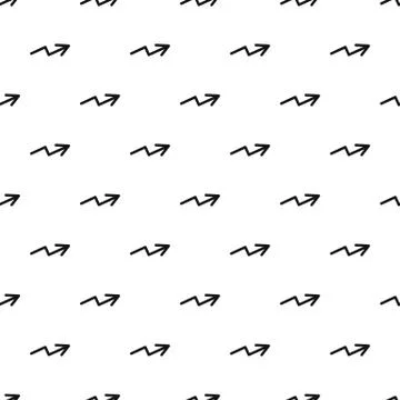 Arrow pattern vector seamless Stock Illustration