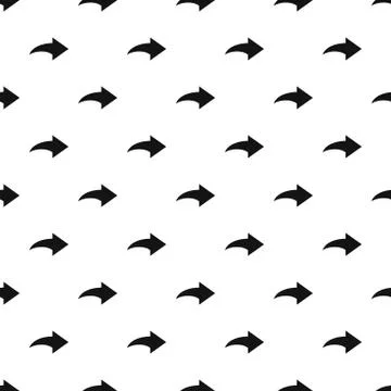 Arrow pattern vector seamless Stock Illustration