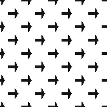 Arrow pattern vector seamless Stockillustratie