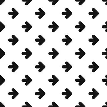 Arrow pattern vector seamless Stock Illustration