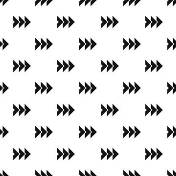 Arrow pattern vector seamless Illustrazione stock