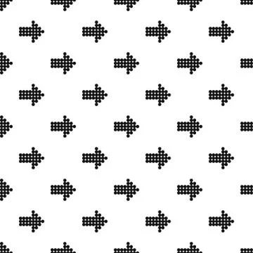 Arrow pattern vector seamless Stock Illustration