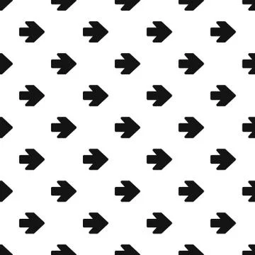 Arrow pattern vector seamless Stock Illustration