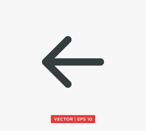 Arrow Point Mark Icon Vector Illustration Design Editable Resizable EPS 10 Stock Illustration