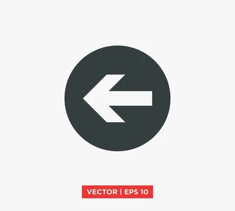 Arrow Point Mark Icon Vector Illustration Design Editable Resizable EPS 10 Stock Illustration