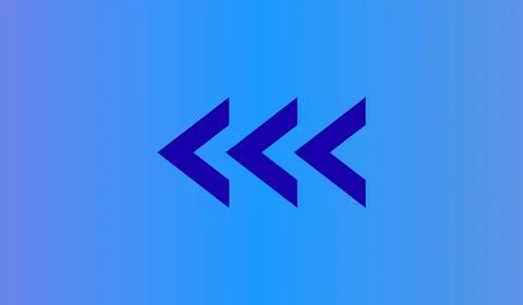 Arrow pointer on abstract gradient background, banner wit arrow Stockillustratie