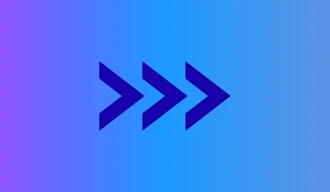 Arrow pointer on abstract gradient background, banner wit arrow Stockillustratie