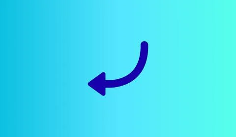 Arrow pointer on abstract gradient background, banner wit arrow Stockillustratie