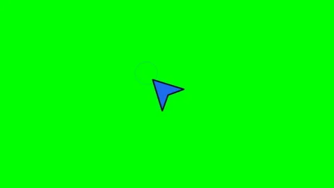 Arrow pointer bottom right Green Screen Lower Third Stock Footage 345221641