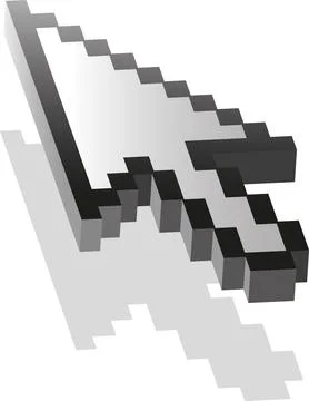 Arrow pointer design Stock Illustration