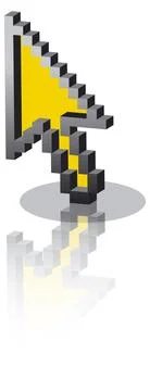 Arrow pointer design Stock Illustration