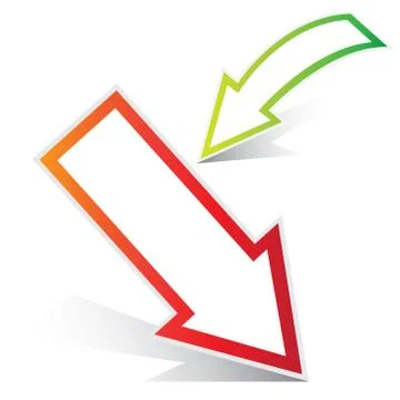 Arrow, pointer Stock Illustration