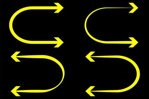 Arrow pointing both sides, direction sign, right and left side arrow icon. イラスト素材