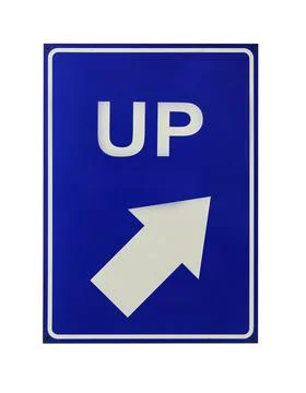 Arrow pointing down diagonal left road traffic sign icon white isolated. Stock-Illustration