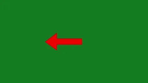 Arrow pointing ICON animation .Arrow animation, bright arrow animation. Arr.. Stock Footage 346490343