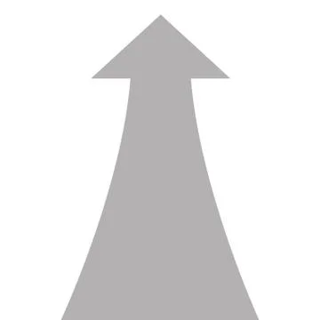 Arrow pointing up icon イラスト素材