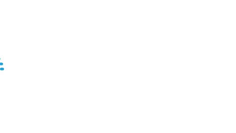 Arrow pointing left animation. Download sign on white screen. arrow pointin.. Stock Footage 330164302
