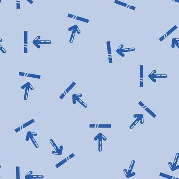 Arrow pointing loading process glyph vector seamless pattern Stock Illustration