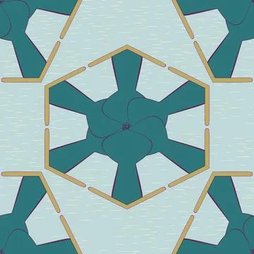 Arrow polygon Stock Illustration