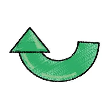 Arrow reload system sketch Stock Illustration