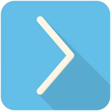 Arrow right icon Illustrazione stock