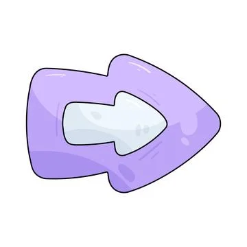 Arrow right Stock Illustration
