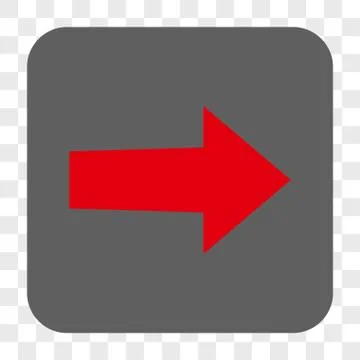 Arrow Right Interface Toolbar Button 스톡 일러스트
