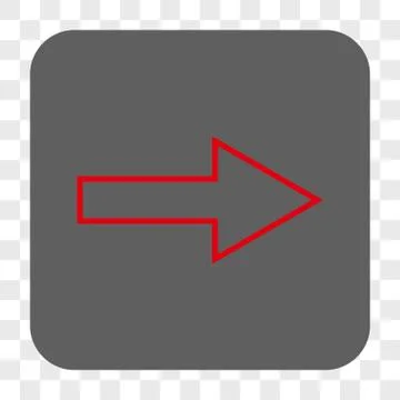 Arrow Right Interface Toolbar Button 스톡 일러스트