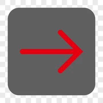 Arrow Right Interface Toolbar Button 스톡 일러스트