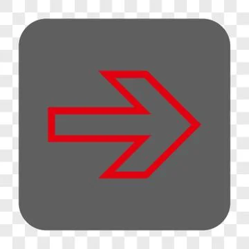 Arrow Right Interface Toolbar Button 스톡 일러스트