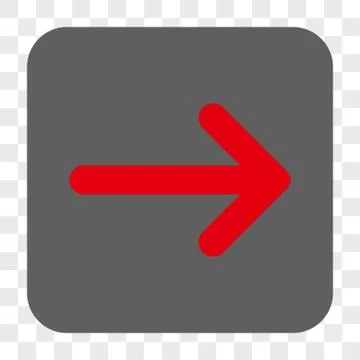 Arrow Right Interface Toolbar Button 스톡 일러스트