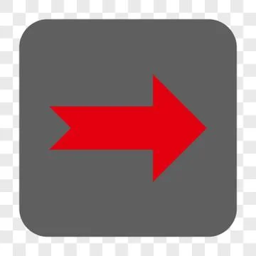 Arrow Right Interface Toolbar Button 스톡 일러스트