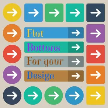 Arrow right, Next Stock Illustration