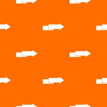 Arrow to right pattern seamless Stock Illustration