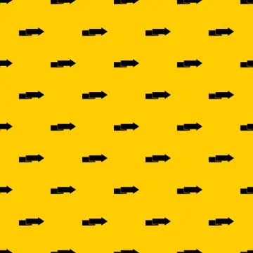 Arrow to right pattern vector Illustrazione stock
