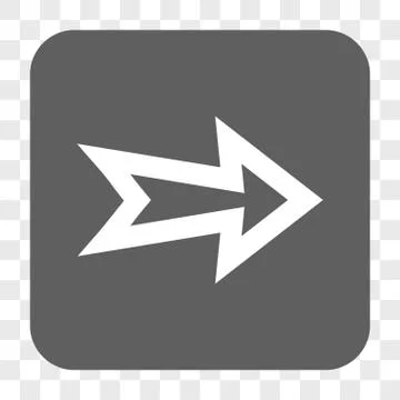 Arrow Right Rounded Square Button イラスト素材