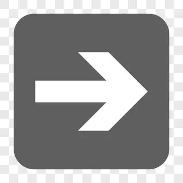 Arrow Right Rounded Square Button イラスト素材