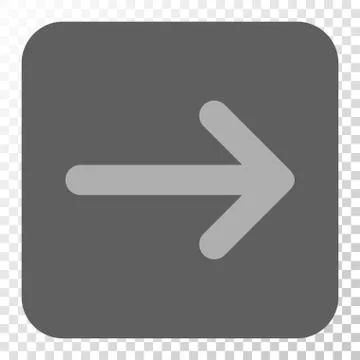 Arrow Right Rounded Square Button イラスト素材