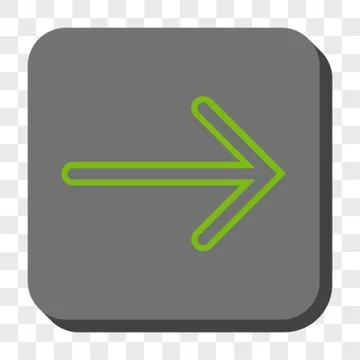 Arrow Right Rounded Square Button 스톡 일러스트