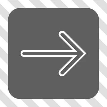 Arrow Right Rounded Square Button イラスト素材