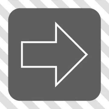 Arrow Right Rounded Square Button イラスト素材