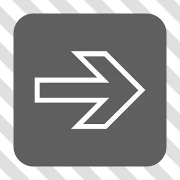 Arrow Right Rounded Square Button イラスト素材