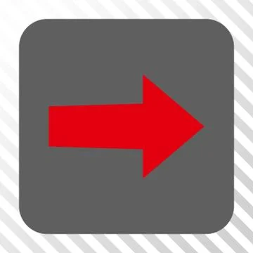Arrow Right Rounded Square Button イラスト素材