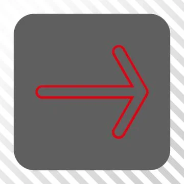 Arrow Right Rounded Square Button イラスト素材