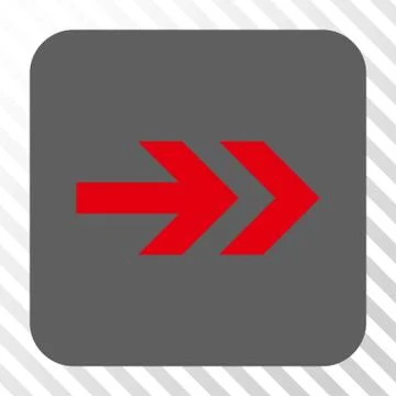 Arrow Right Rounded Square Button イラスト素材