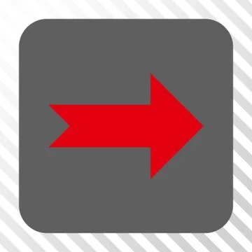 Arrow Right Rounded Square Button イラスト素材