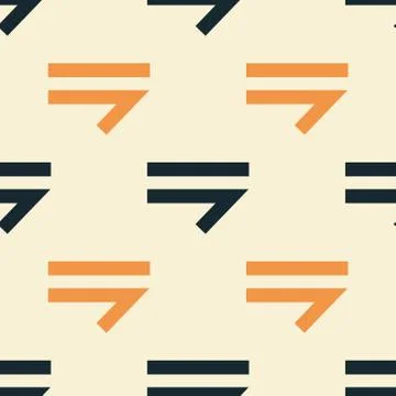 Arrow right seamless pattern Stock Illustration