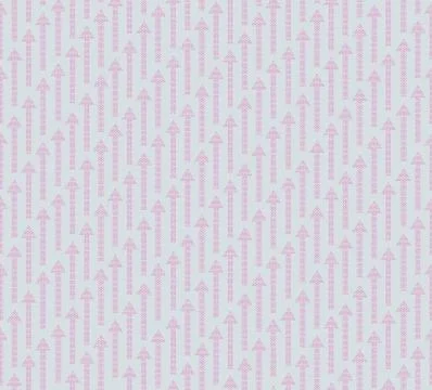 Arrow Up seamless pattern background. Success texture Stock Illustration