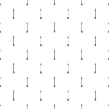 Arrow seamless pattern repeating design background illustration Stock Illustration